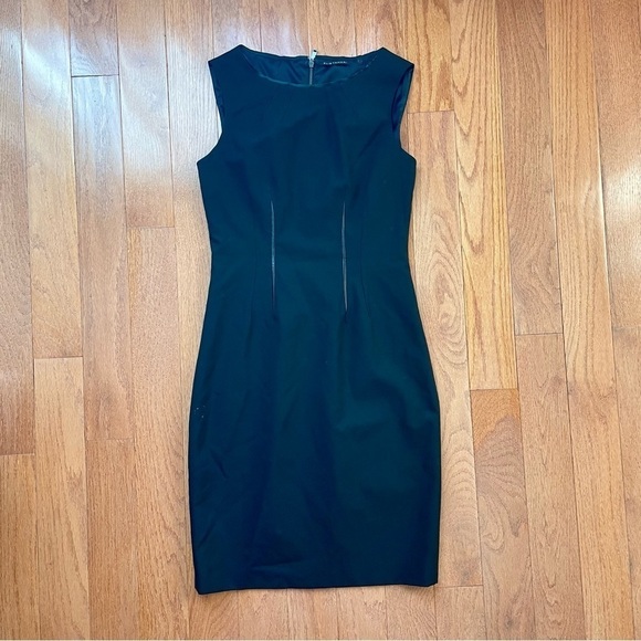 Elie Tahari Dresses & Skirts - Elie Tahari black sheath dress with leather detailing